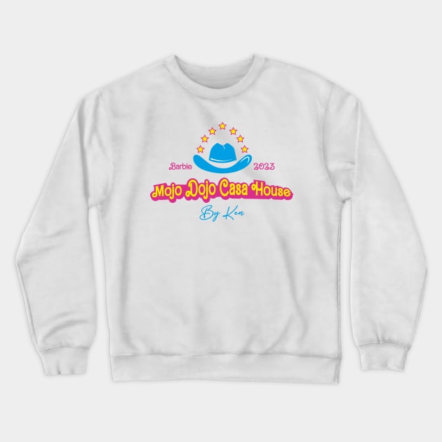 retro mojo dojo Crewneck Sweatshirt by Venus Print